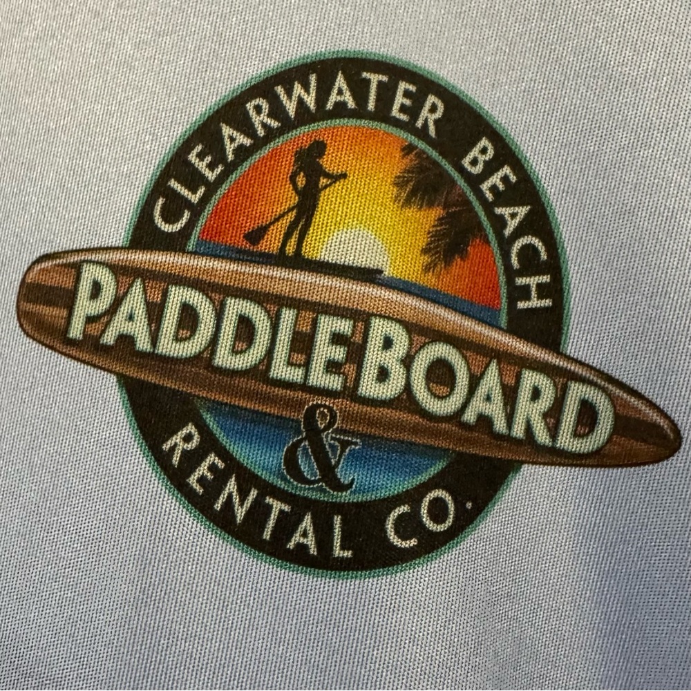 Blue Long Sleeve Paddleboard Shirt - Picture 3 of 5